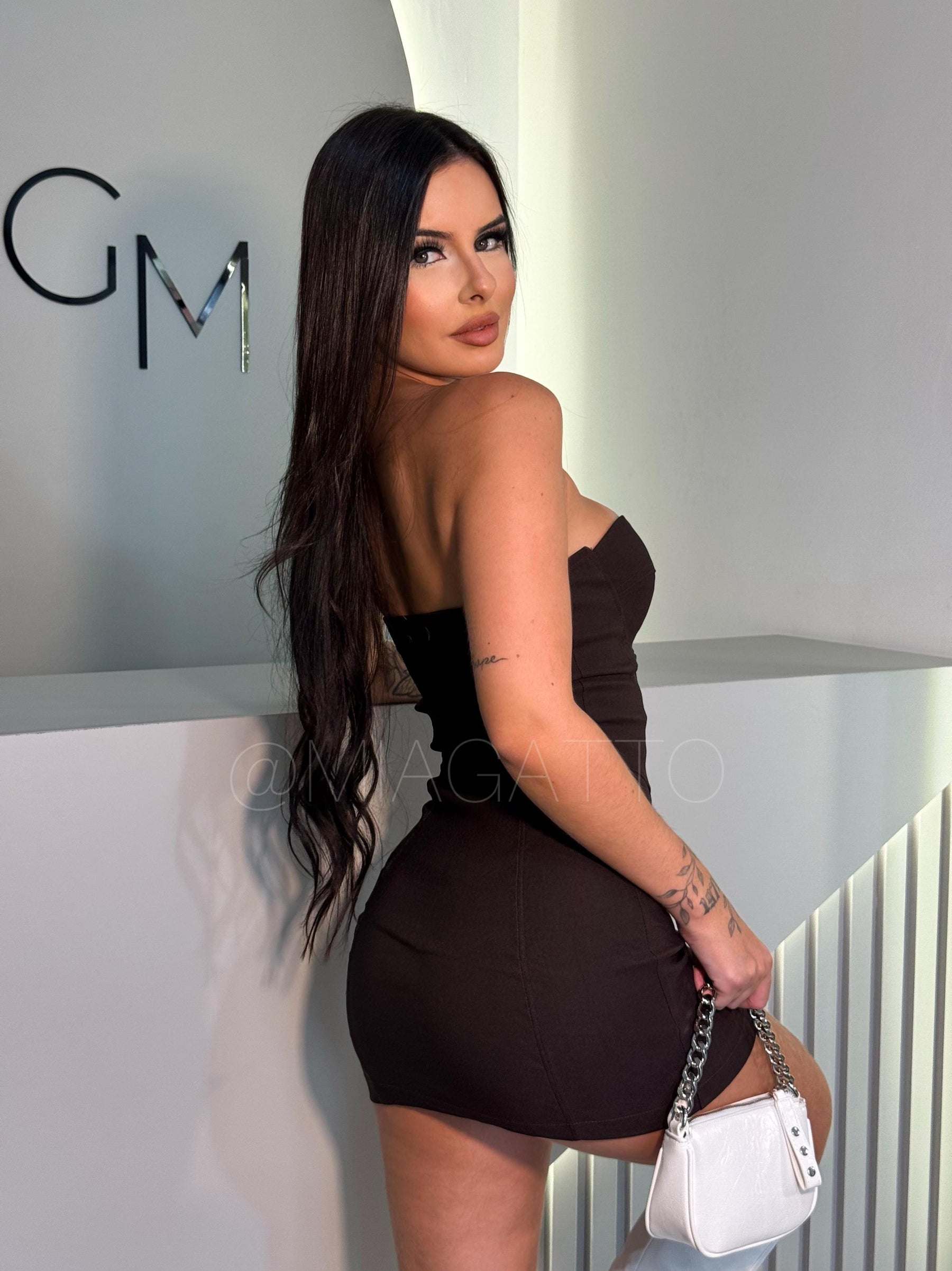 Vestido Lorena Marrom