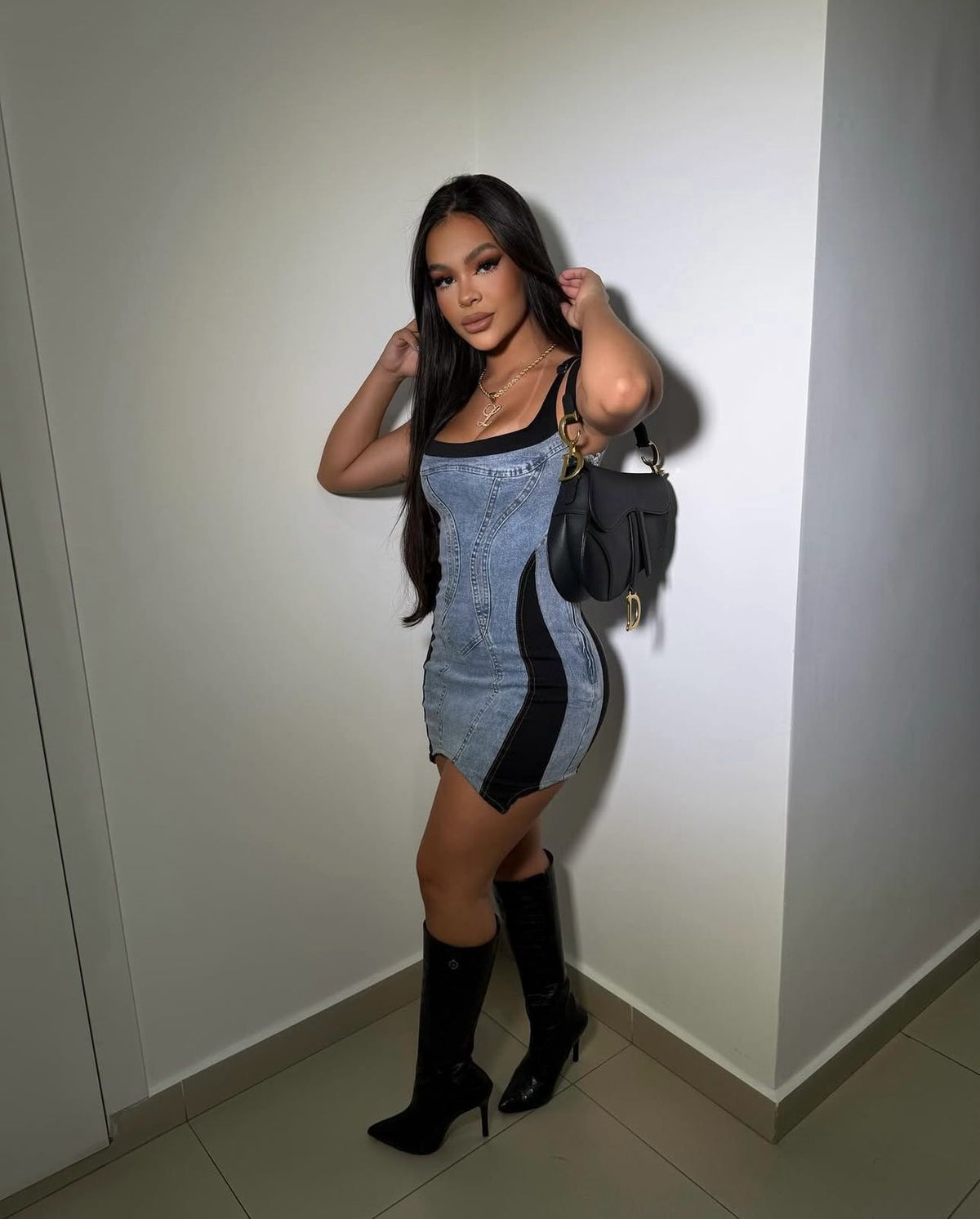 Vestido Jeans Claro
