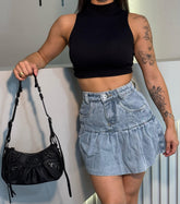 Mini Saia Jeans