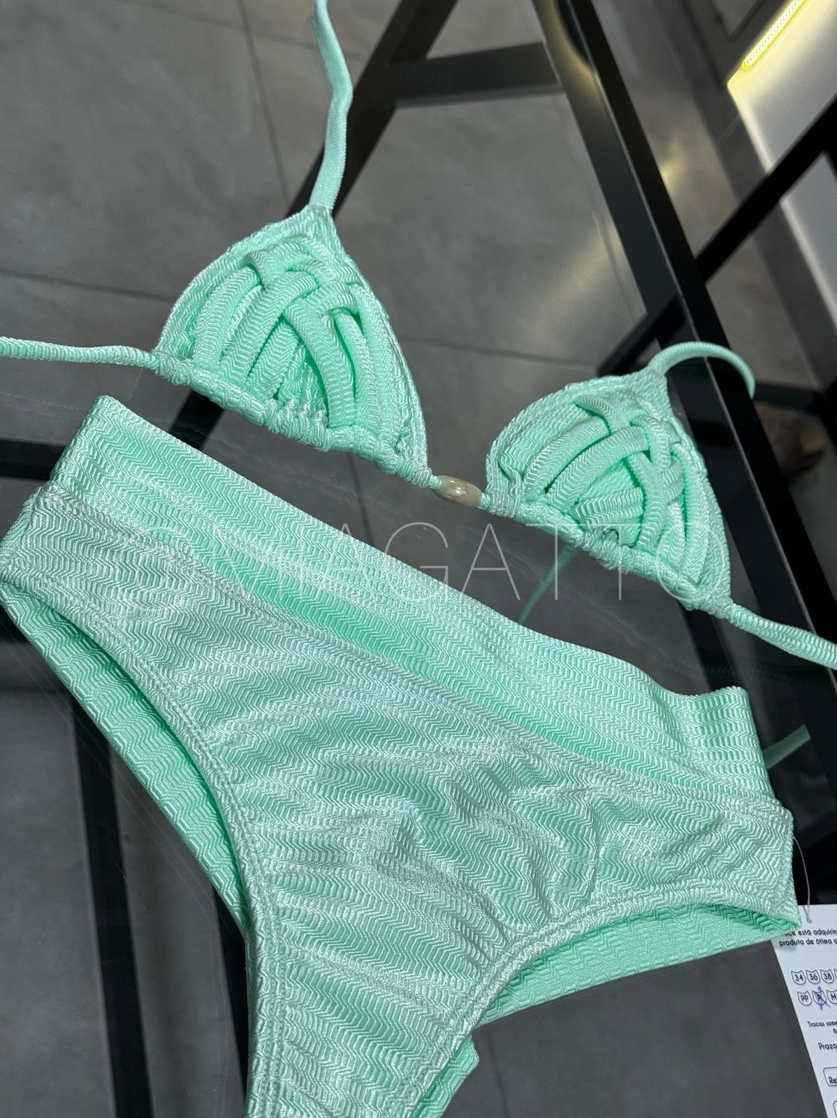 Biquini Hotpaint Verde Agua