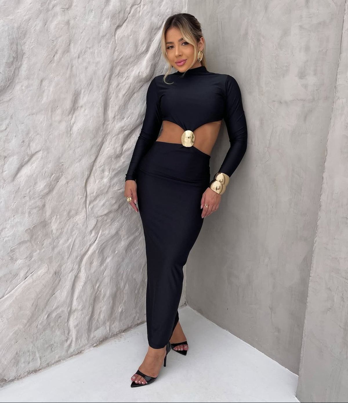 Vestido Luara Preto