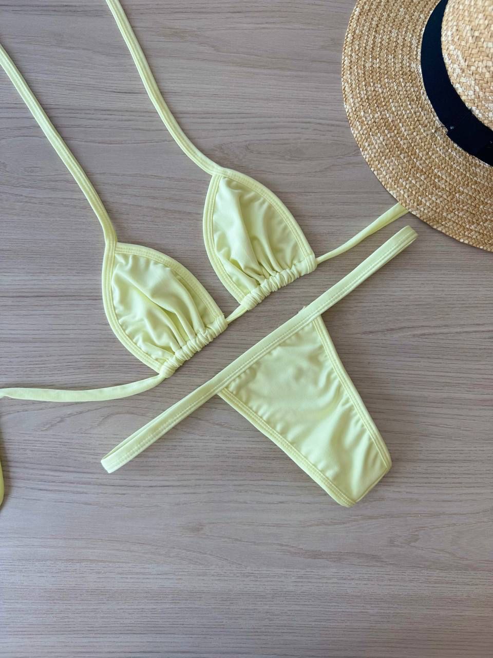 Biquíni Fita Amarelo Candy